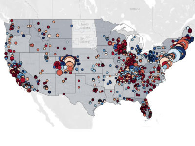 Visualization of RAND 3.0 data on United States Map