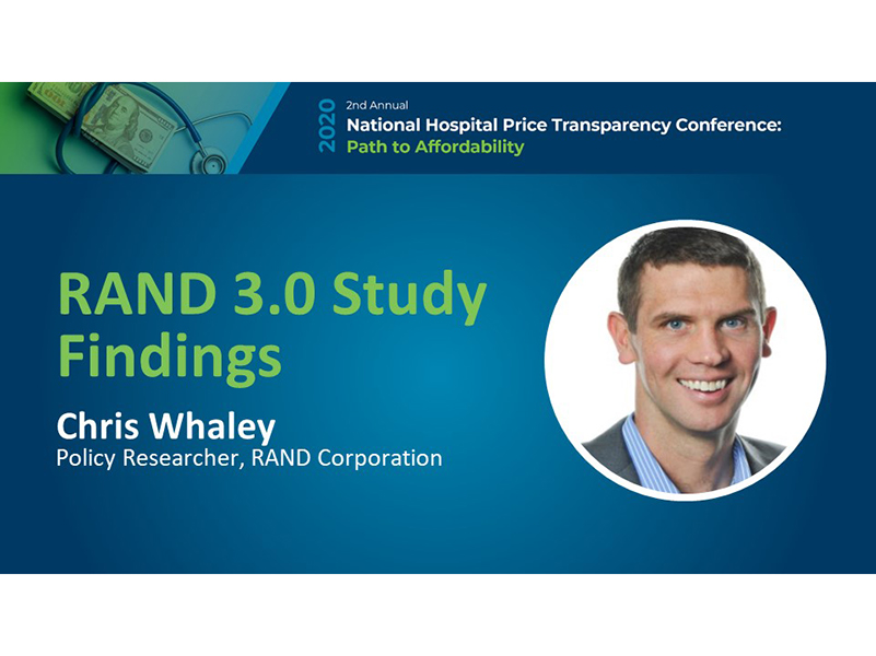 RAND 3.0 Hospital Price Transparency Study Findings (NHPTC 2020)