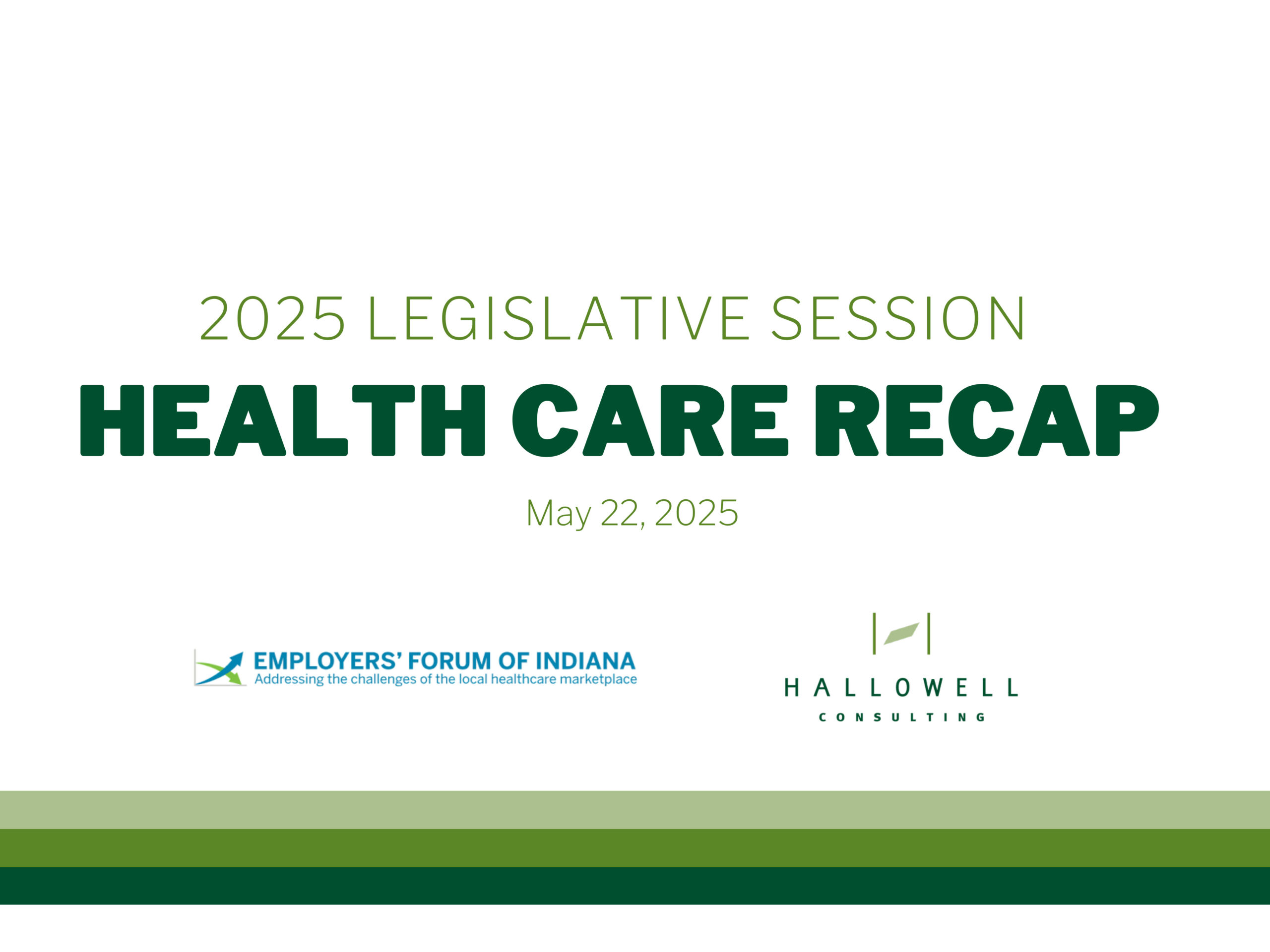 2025 Legislative Health Policy Overview