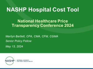 NASHP Hospital Cost Tool