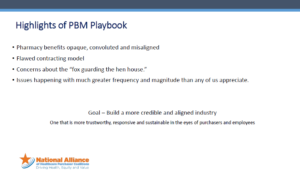 PBM Playbook Highlights